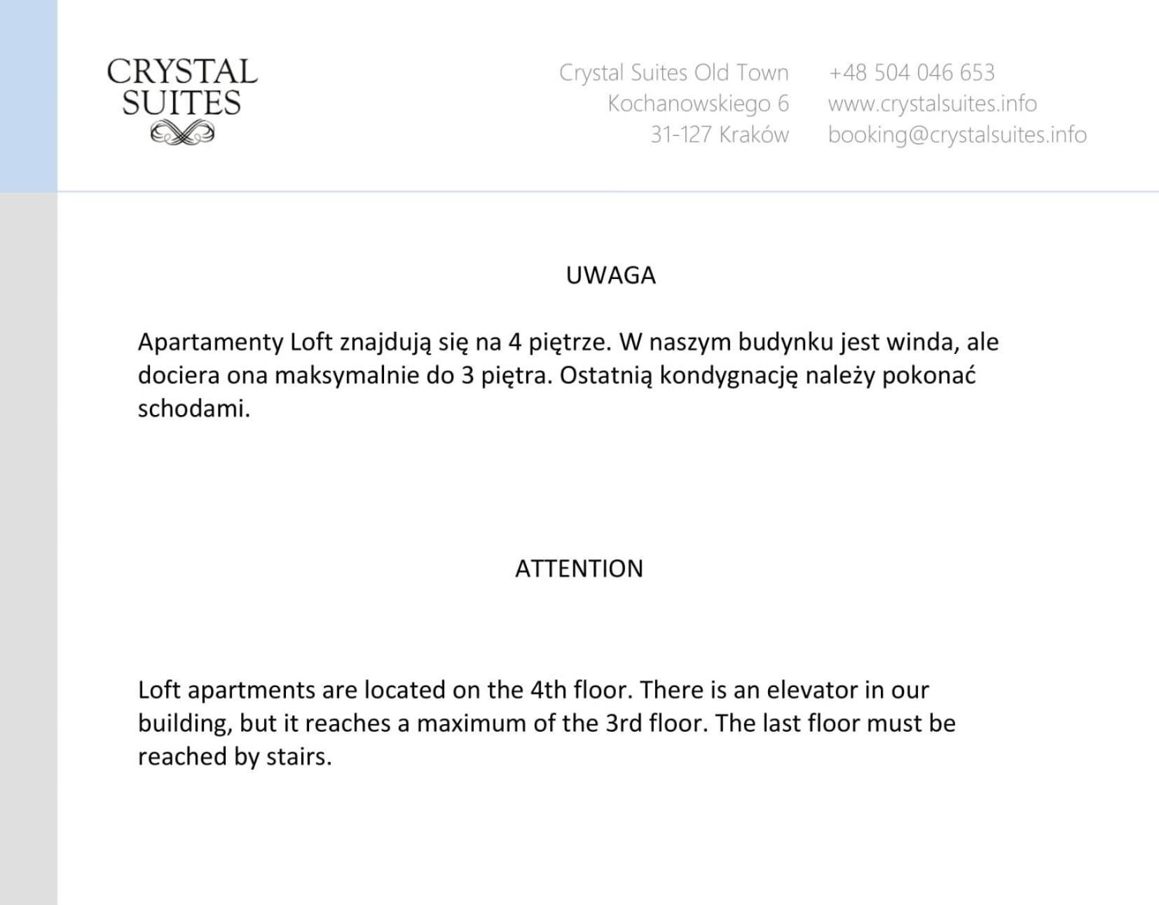 Crystal Old Town Leilighetshoteller